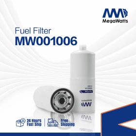 FS1006 Cummins Fuel Water Separator MW001006 Filter For CUMMINS V28,KV38 and KV50 Engines