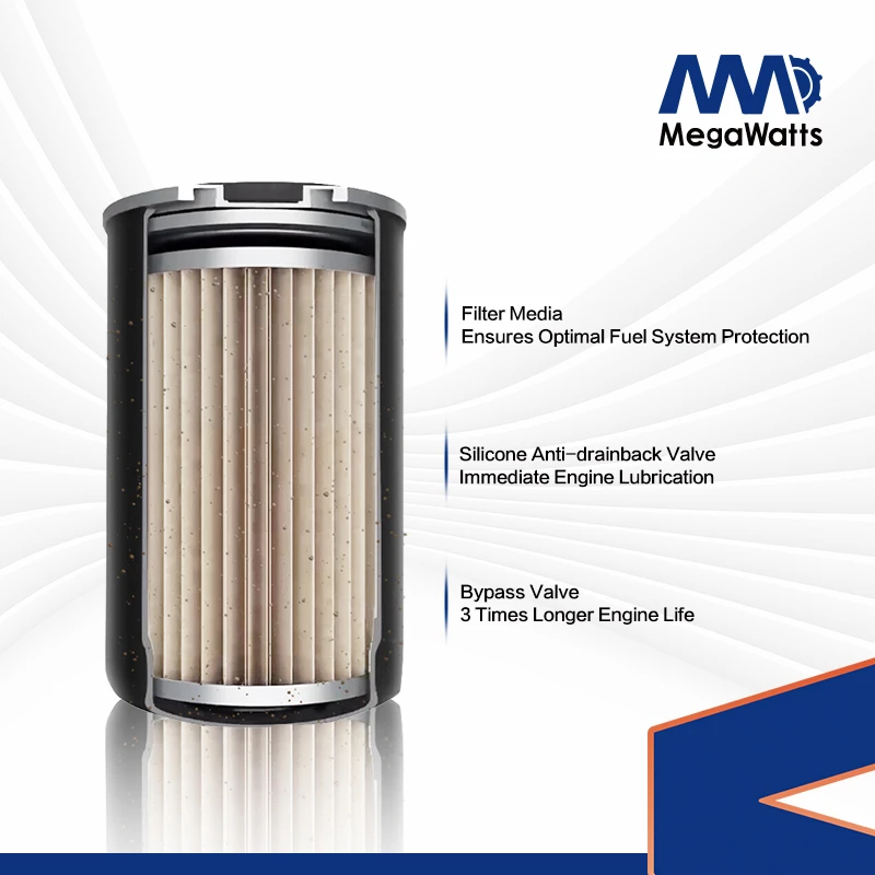 FS1280 Cummins Fuel Filter Water Separator MW001280 Replacement for Donaldson P551329, Baldwin BF1280,WIX 33357