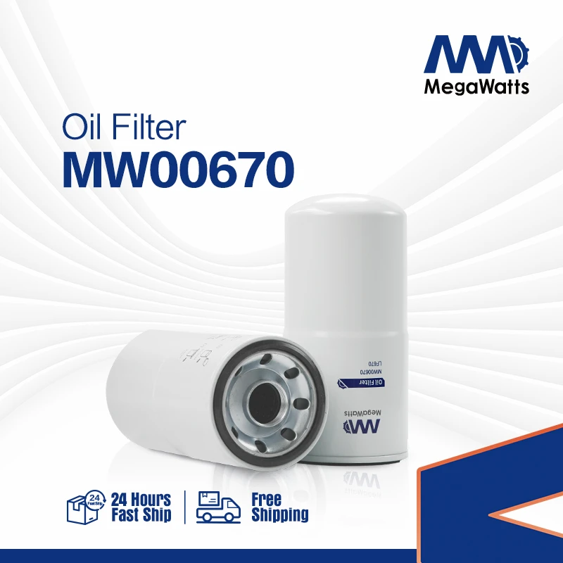 LF670 Cummins Lube Full-Flow Spin-On MW00670 Replaces Baldwin B95,Donaldson P550671,Luber Finer LFP670,Wix 51970